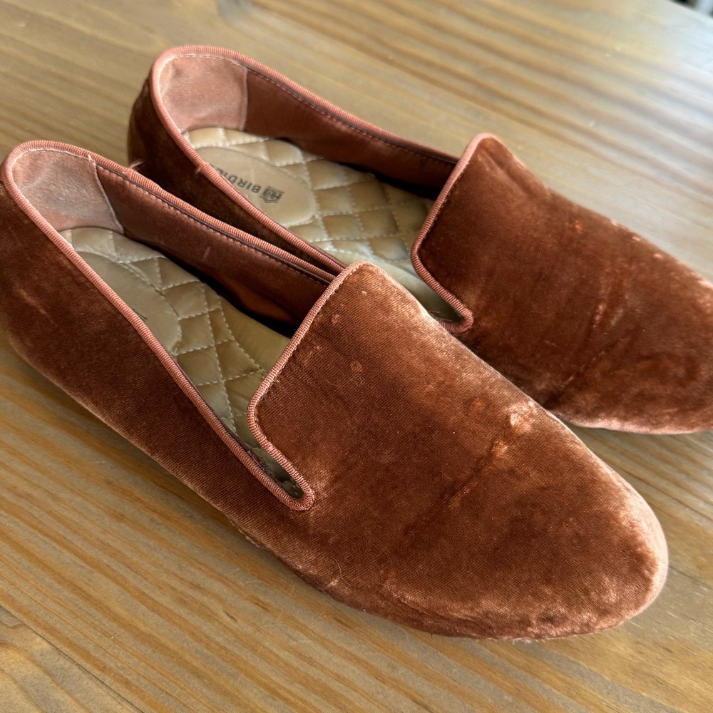 velvet Birdies loafers